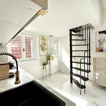 Le Loft Contemporain - Climatise & Smart Tv Au Coeur De アパート ディジョン